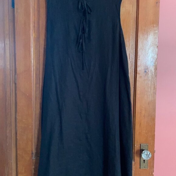 Black Cara Linenfox Dress - Picture 4 of 6